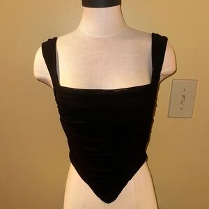 Elegant Black Women's Top